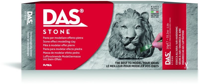 Πηλός Das Γκρι Stone 1kg (000348200)