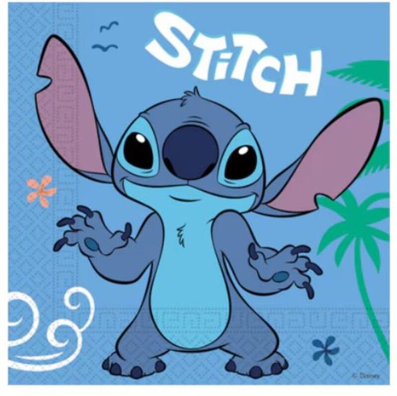 Χαρτοπετσέτες 33Χ33 Stitch & Angel 20Τμχ (96796)
