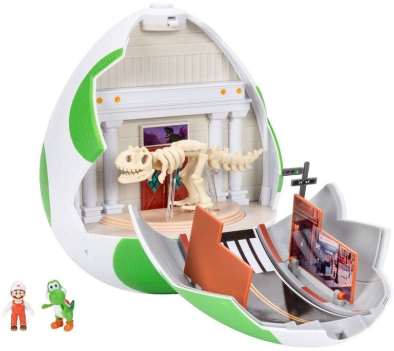 Jakks Pacific Super Mario Galaxy Movie Φιγούρες 1.5'' Yoshi Egg Playset (432244)