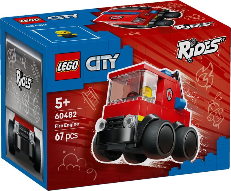 LEGO City Rides Fire Truck (60482)