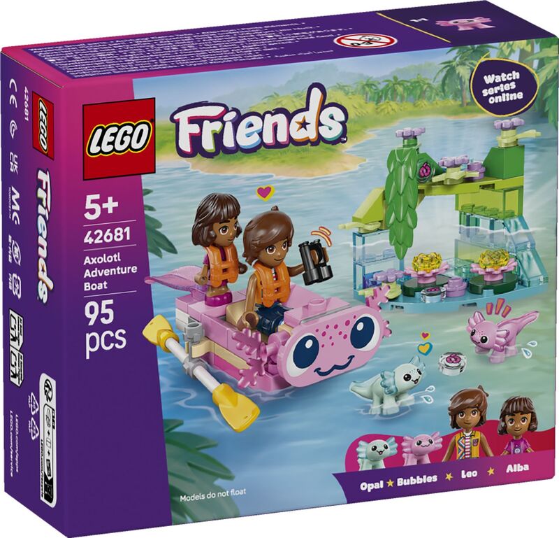 LEGO Friends Axolotl Adventure Boat (42681)