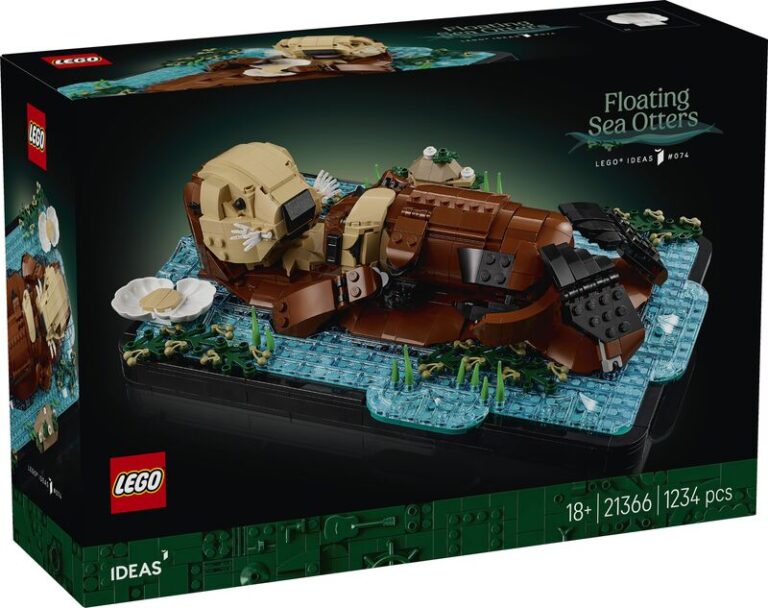 LEGO Ideas Floating Sea Otters (21366)