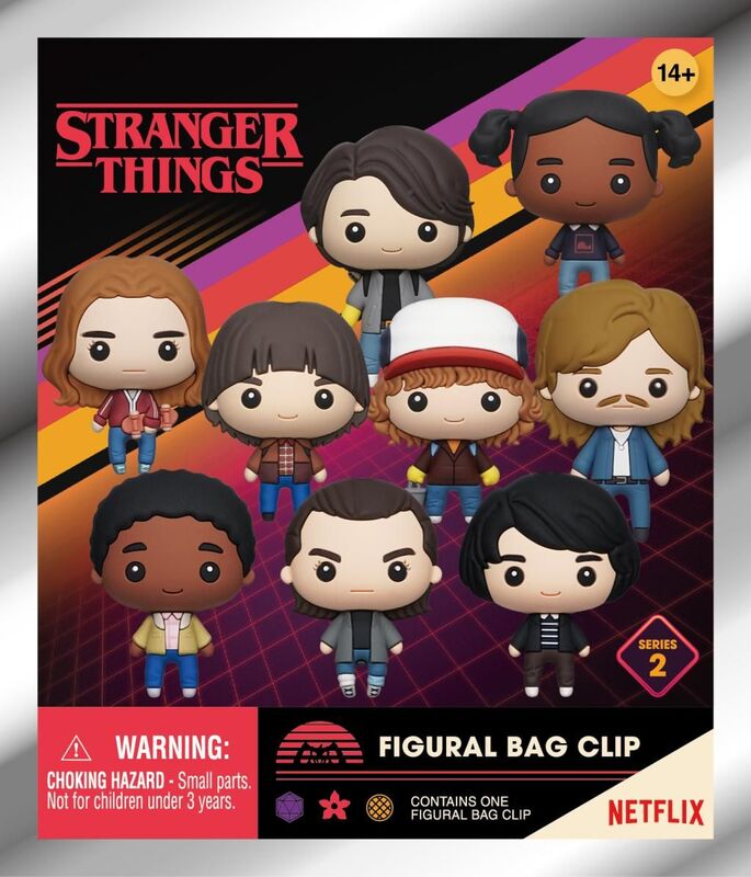 Monogram Stranger Things S2 Φιγούρα Μπρελόκ Φακελάκι-11 Σχέδια-1Τμχ (109199)