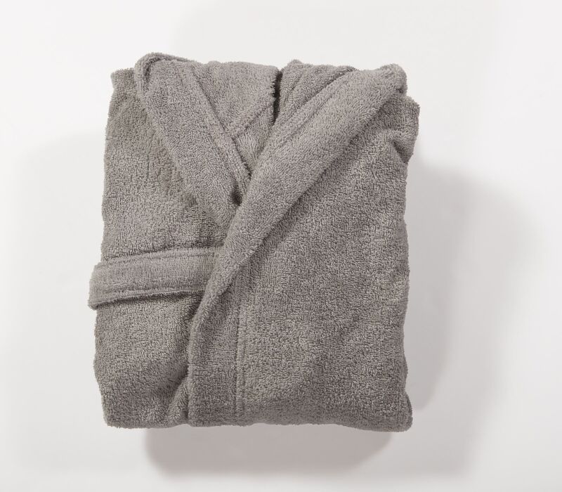Nef Nef Μπουρνούζι Βαμβακερό Color Kids Light Grey No 4 (038493-L.GREY/4)