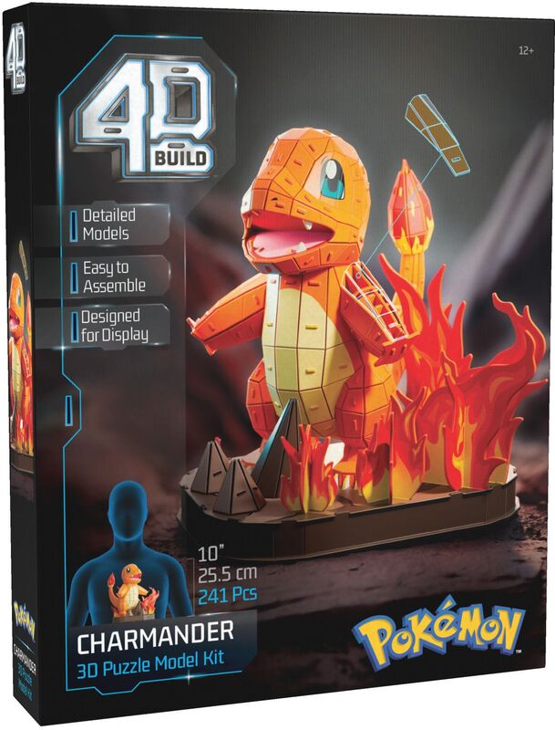 4D Παζλ Pokemon Charmander (6075063)