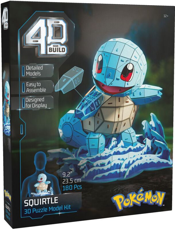 4D Παζλ Pokemon Squirtle (6075064)