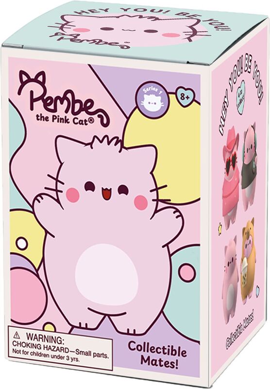 BGL Pembe Squishy Friends Φιγούρες 9cm-4 Σχέδια-1Τμχ (40263)