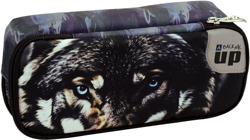 BMU Blue Eye Wolf 26 Κασετίνα Βαρελάκι Οβάλ (357-33141)