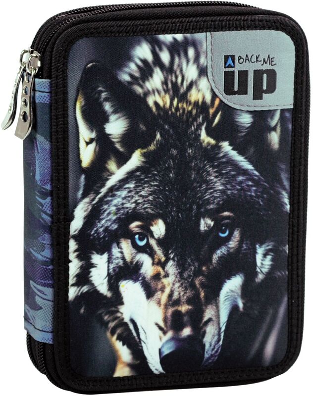 BMU Blue Eye Wolf 26 Κασετίνα Διπλή (357-33100)