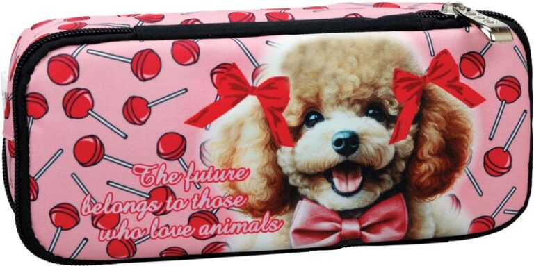 BMU Love Poodle 25 Κασετίνα Βαρελάκι Οβάλ (357-21141)