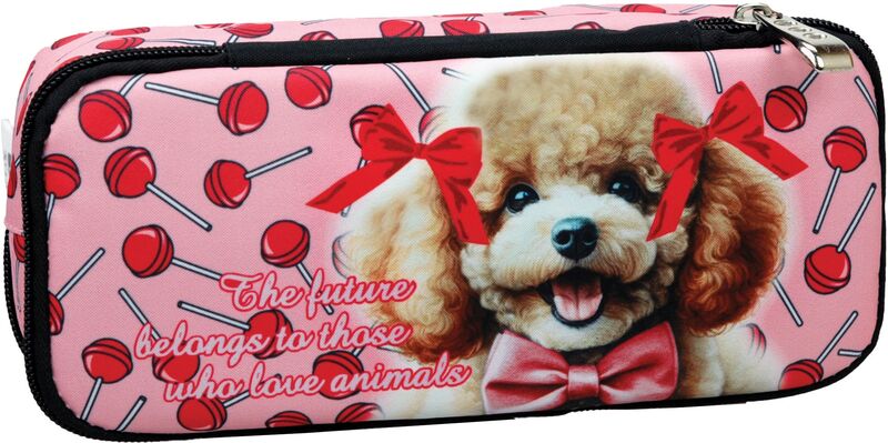 BMU Love Poodle 25 Κασετίνα Βαρελάκι Οβάλ (357-21141)