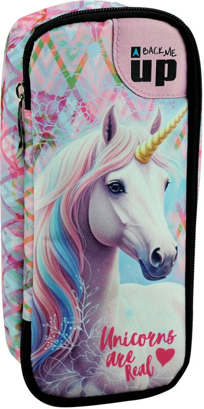 BMU Pastel Unicorn 26 Κασετίνα Βαρελάκι Οβάλ (357-41141)