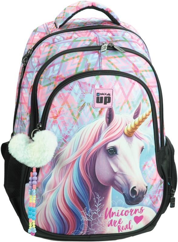 BMU Pastel Unicorn 26 Σακίδιο Οβάλ (357-41031)
