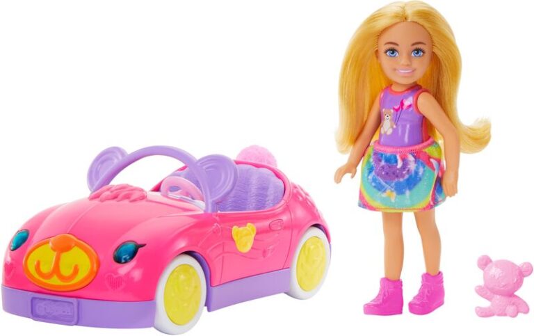Barbie Chelsea & Αυτοκίνητο (HXN05)