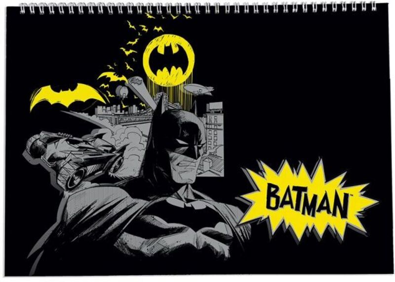 Batman 26 Μπλοκ Ζωγραφικής Α4 (26518)