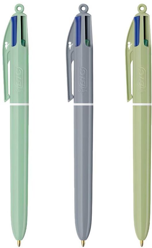 Bic B.Στυλό 4C Mineral Tones-3 Σχέδια-1Τμχ (303301)