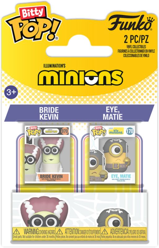 Bitty Pop!Bride Kevin & Eye Matie-Minions Σετ 2Τμχ (112848)