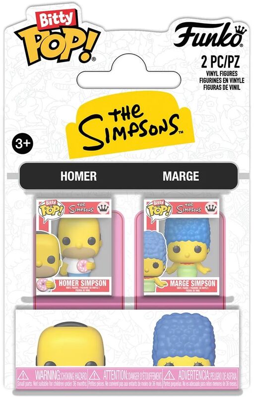 Bitty Pop!Homer & Marge-The Simpsons 2Τμχ (111530)