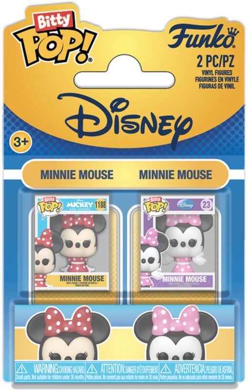 Bitty Pop!Minnie Mouse & Minnie Mouse-Disney 2Τμχ (111535)