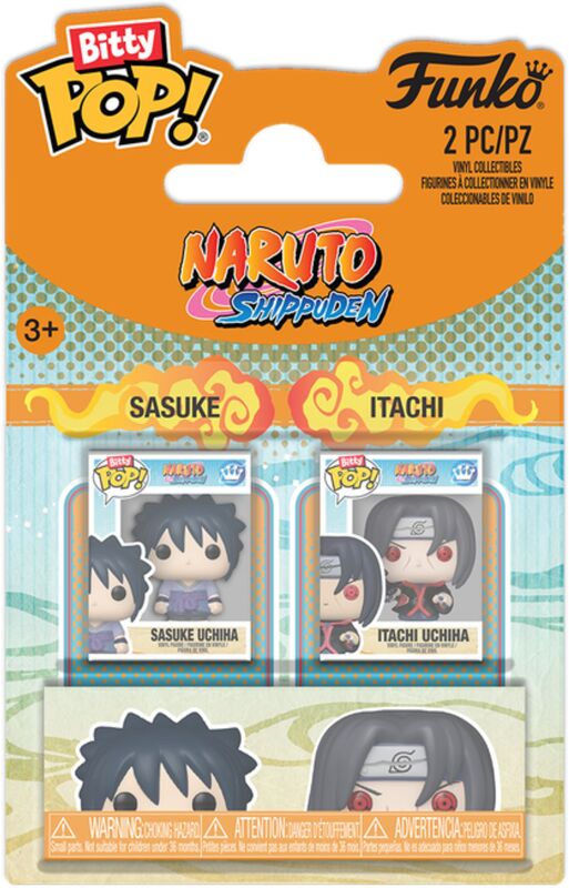 Bitty Pop!Sasuke & Itachi-Naruto Shippuden 2Τμχ (111532)