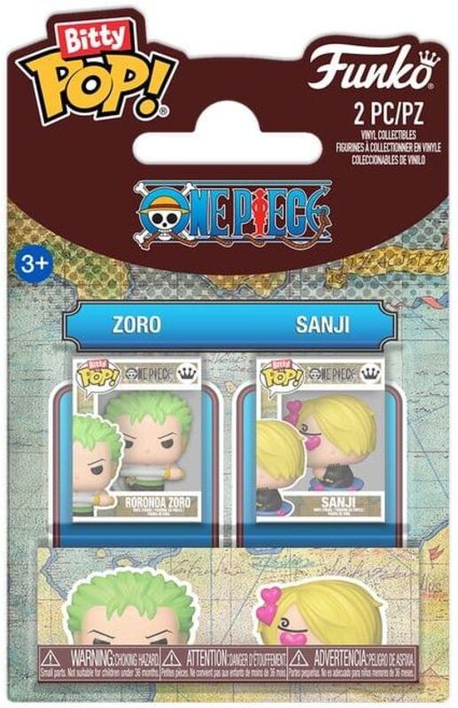 Bitty Pop!Zoro & Sanji-One Piece Σετ 2 Τμχ (112847)