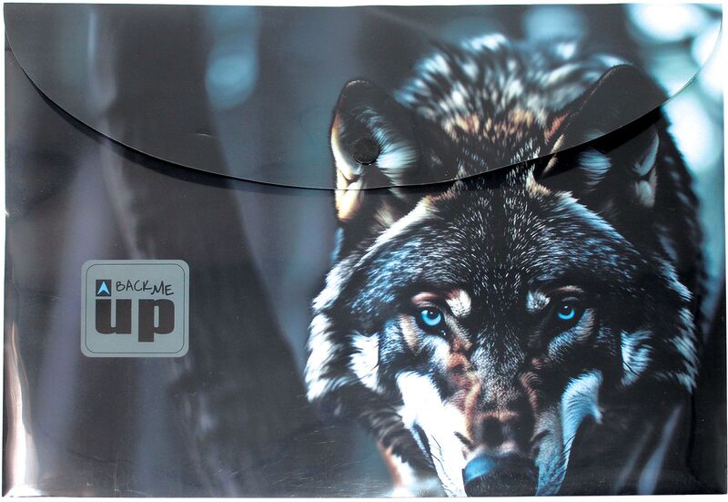 Blue Eye Wolf Φάκελος Κουμπί (357-33580)