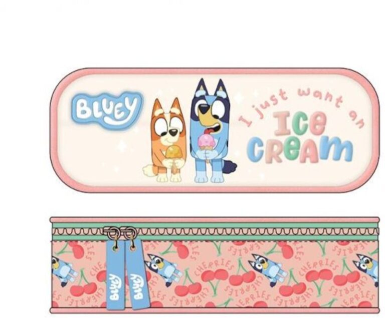 Bluey 26 Κασετίνα Οβάλ Ice Cream (260342)