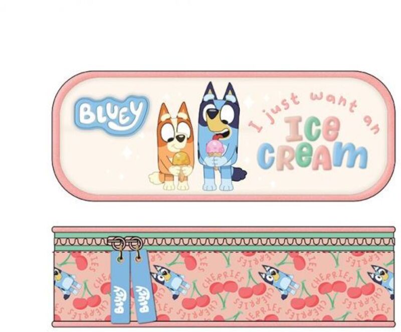 Bluey 26 Κασετίνα Οβάλ Ice Cream (260342)