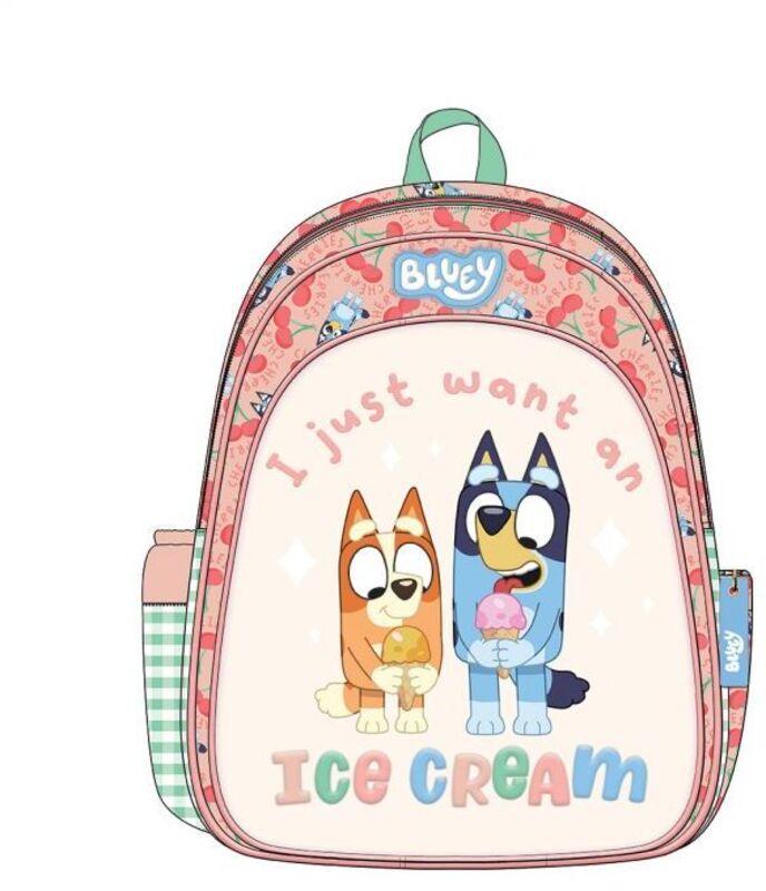 Bluey 26 Σακίδιο Νηπιαγωγείου Ice Cream (260292)