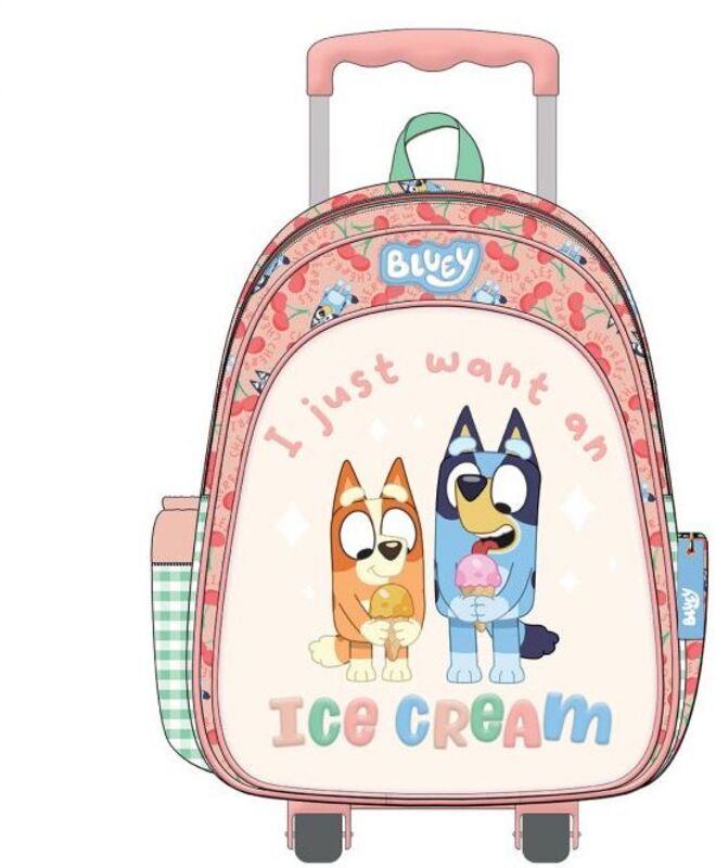 Bluey 26 Σακίδιο Νηπιαγωγείου Trolley Ice Cream (260262)