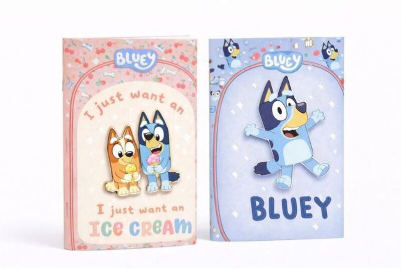 Bluey 26 Τετράδιο Καρφίτσα 17x25 40 Φύλλων-2 Σχέδια-1Τμχ (260001)