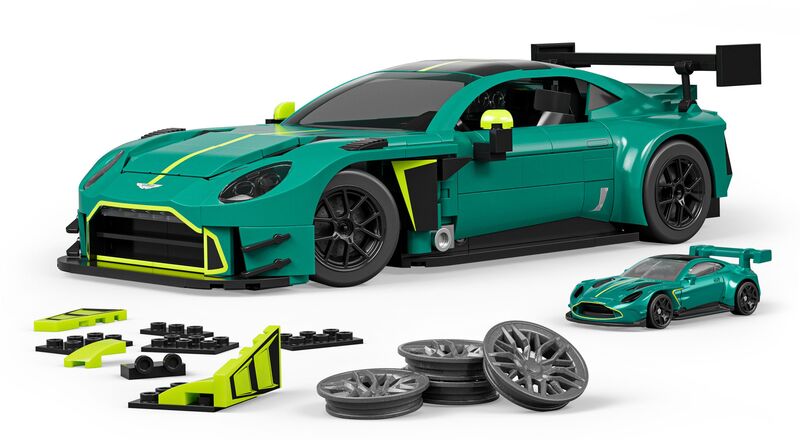 Brick Shop Hot Wheels Elite Series-Aston Martin Vantage GT3 (JLF51)