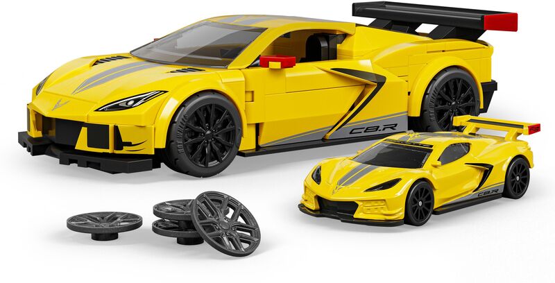 Brick Shop Hot Wheels Speed Series-Corvette C8.R (JKR19)