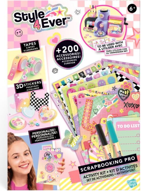 Canal Style 4 Ever Σετ Scrapbooking Pro Studio 4 In 1 Refill Pack (OFG385)