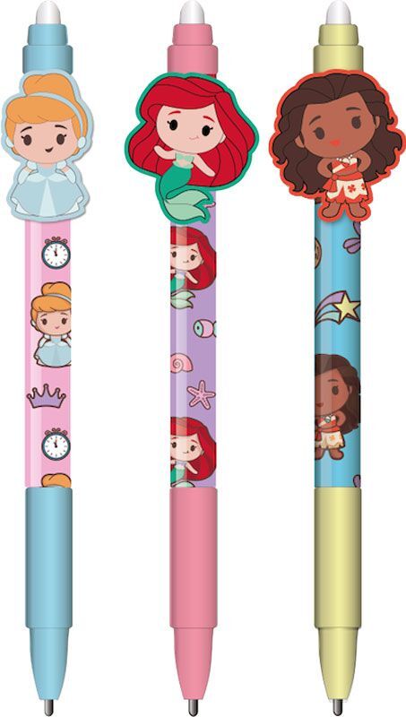 Canenco Disney Princess Στυλό Gel-3 Σχέδια-1Τμχ (DP253247)