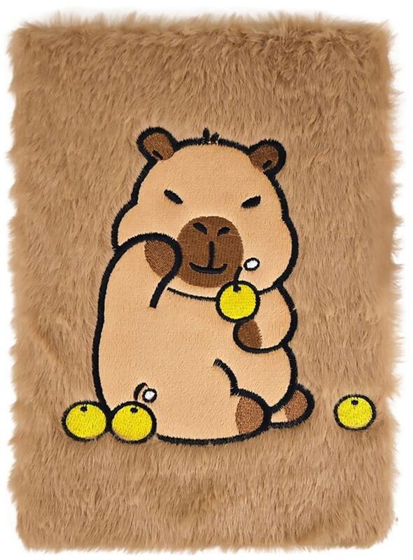 Capybara Σημειωματάριο Λούτρινο 16Χ22cm (000710008)