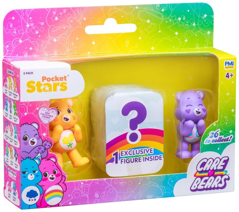 Care Bears Συλλεκτικές Φιγούρες 5cm 3 Pack (CAR06000)