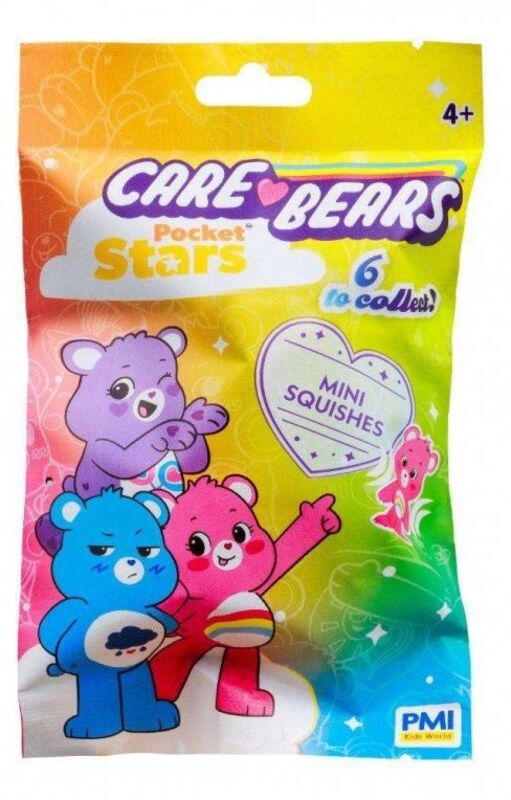 Care Bears Φιγούρα Squishy 10cm-6 Σχέδια (CAR13000)