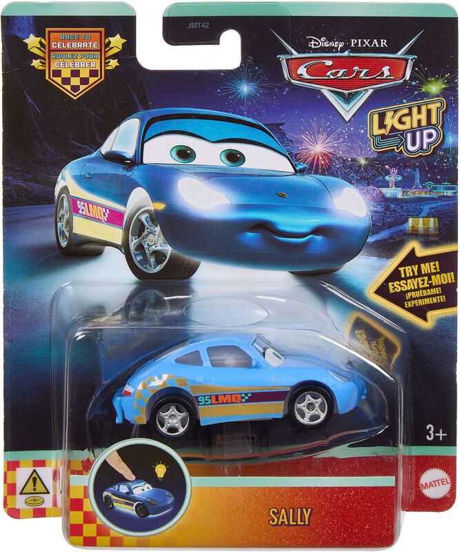 Cars Αυτοκινητάκια Light-Up-6 Σχέδια (JMT42)