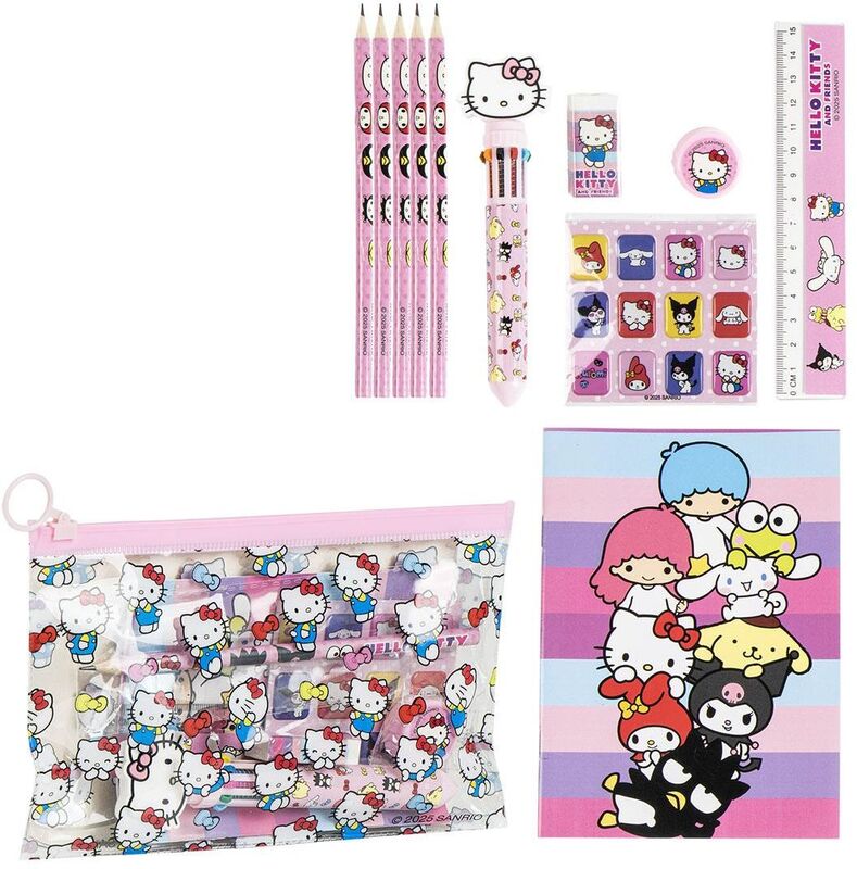 Cerda Hello Kitty & Friends Σχολικό Σετ-Κασετίνα (2700001799)