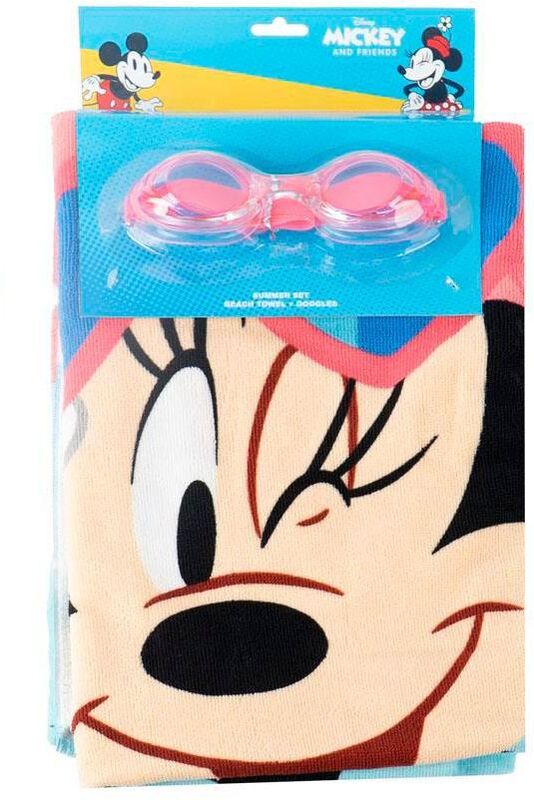 Cerda Minnie Σετ Πετσέτα Θαλάσσης & Γυαλιά Κολύμβησης (2200010832)