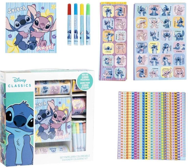 Cerda Stitch Σετ Ζωγραφικής Με 1000 Αυτοκόλλητα (2700001801)