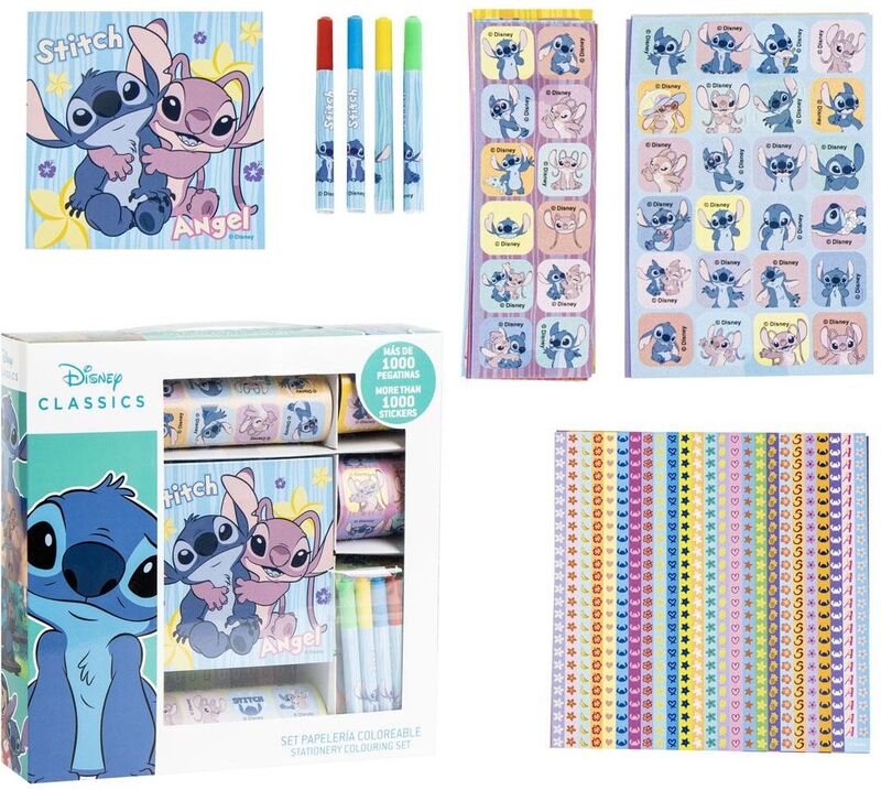 Cerda Stitch Σετ Ζωγραφικής Με 1000 Αυτοκόλλητα (2700001801)