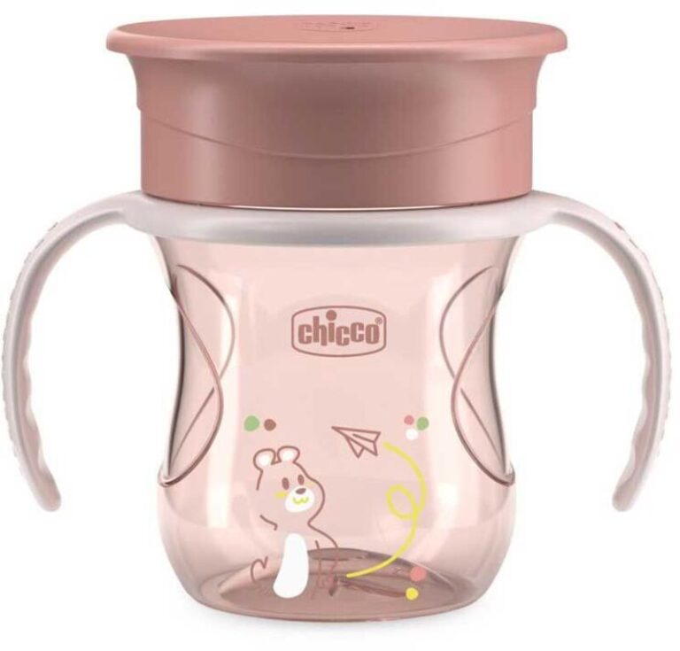 Chicco Κύπελλο Perfect 12μ+ Natural Ροζ (F04-06951-15)