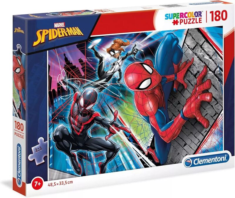 Clementoni Παζλ 180 Spiderman (1210-29293)