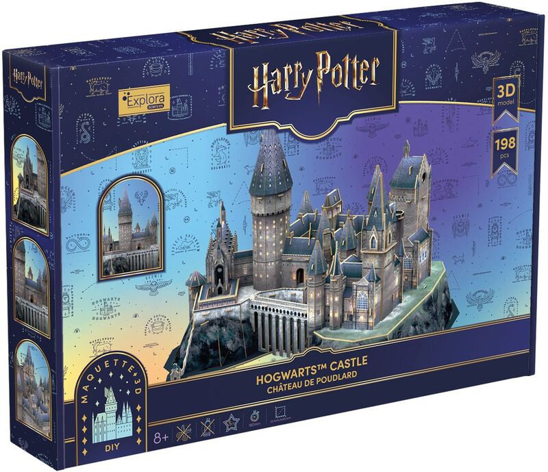 CubicFun Παζλ 3D Harry Potter-Hogwarts Castle 198Τμχ (540302)