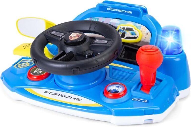 Dickie ABC Τιμονιέρα My First Porsche 10cm (204115015)