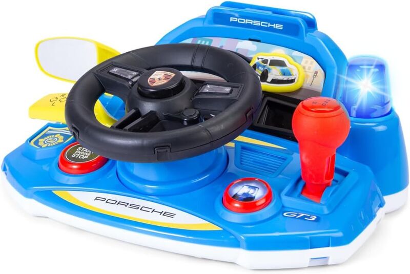 Dickie ABC Τιμονιέρα My First Porsche 10cm (204115015)