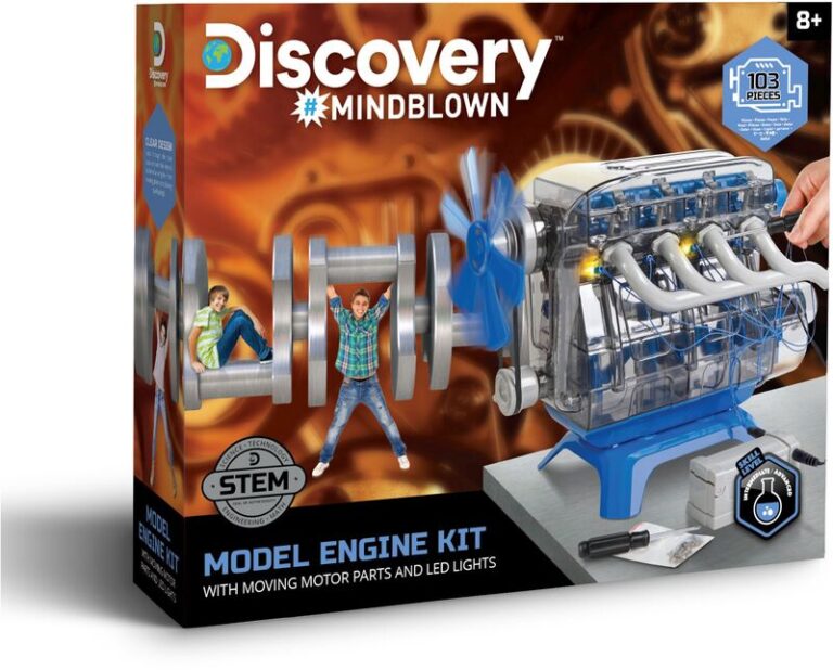 Discovery Diy Kit Engine With Motor & Lights 103Τμχ (1423000781)