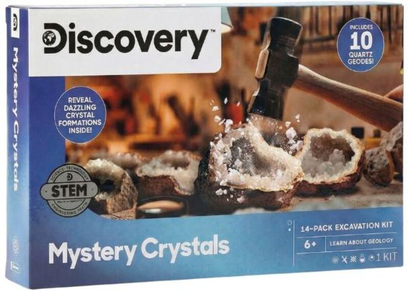 Discovery Diy Kit Ανασκαφή Κρυστάλλων 14Τμχ (1423005761)